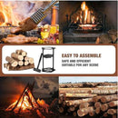 Manual Firewood Distributor - Firewood Distributor Wedge Hatchet - Handmade Cast Iron Kindling Firewood Splitter,Outdoor Tools