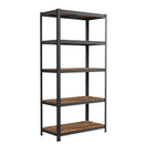 5-Tier Heavy Duty Shelving Unit, Screwless Mounting, 750 kg Capacity, 60 x 120 x 200 cm