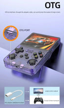 R36S Retro Handheld Video Game Console Linux System 3.5 Inch IPS Screen Portable Pocket Video Player 128GB Games Boy Gift