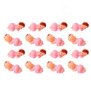 30/60/100Pcs Mini Plastic Babies for Party Favors Ice Cube Game Blue Pink Tiny Baby for Gender Reveal Baby Shower Party Decorati