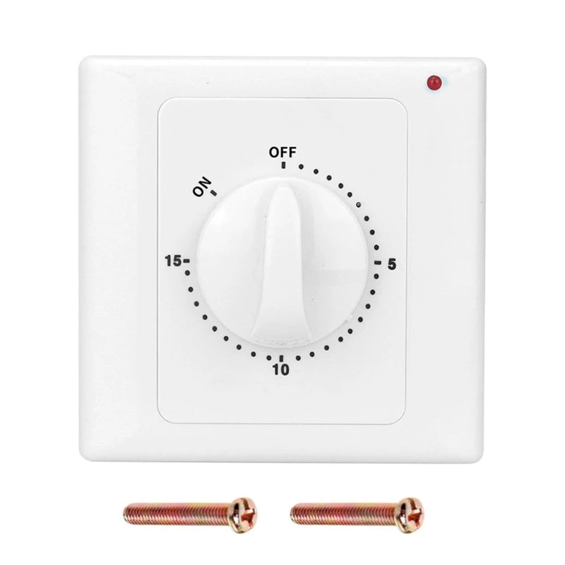 Digital Timer Control Switch Socket Cover Plate Countdown Timer Household Countdown Time Switches Socket Easy to Use