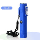Arc Usb Lighter Camping Outdoor Survival Plasma Lighter With Flashlight Compass Survival Lighters Waterproof And Windproof
