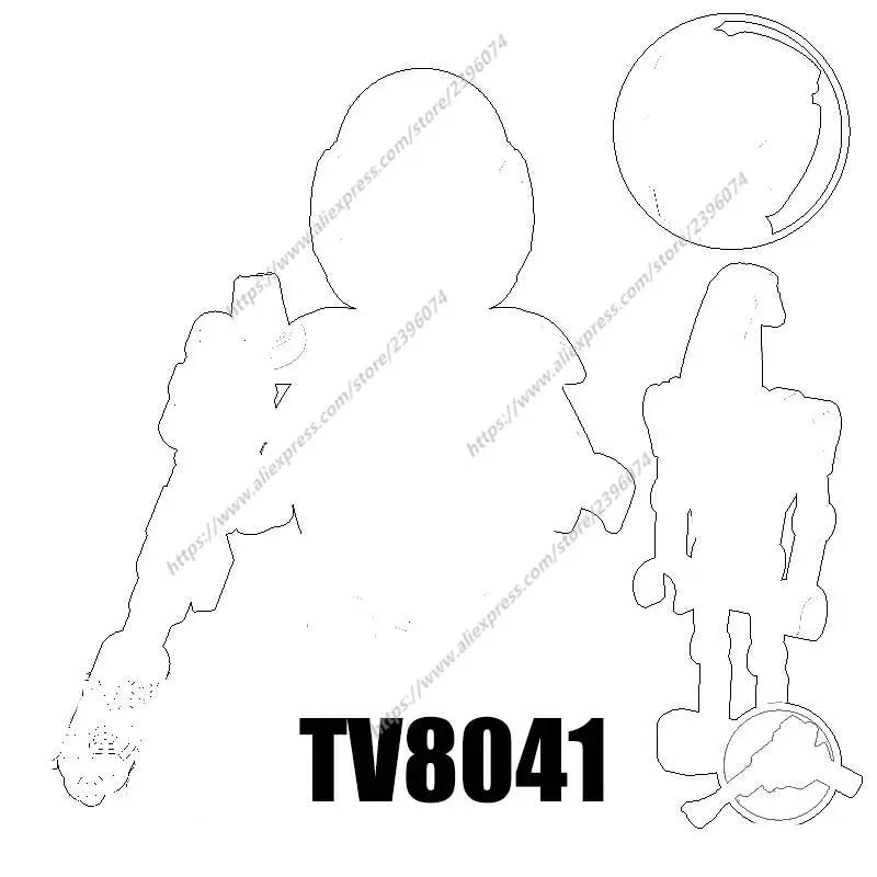 TV6102 Action Figures Movie accessories Building Blocks Bricks toys TV8009 TV8010 TV8011 TV8012 TV8013 TV8014 TV8015 TV8016