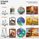 Iron Art Magazine Display Stand Dish Rack Plate Bowl Picture Frame Photo Book Pedestal Holder Home Decoration Storage Ornaments