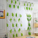 Floral Tulle Curtains For Living Room White Sheer Curtains For Bedroom Door Short Kitchen Window Curtains Drapes decoration