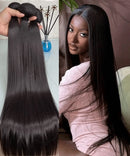 The Crown Vault | Bone Straight Human Hair Bundles, 30 to 40 Inch