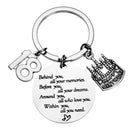 Happy Birthday Gifts Keychain Inspirational Gifts Jewelry for Women Men 13th 16th 18th 20th 21th 30th 40th 50th 60th 70th