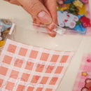 100-300Pcs Easter Cellophane Treat Bags Self-sealing Candy Cookie Bag Cute Little Bear and Bunny Pattern Opp Bag Party Favors