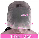 613 Blonde Body Wave 13x6 HD Transparent Lace Front Wigs 40 46 Inch 200 Density Brazilian Human Hair Pre Plucked For Black Women
