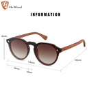 Hu Wood New Luxury Vintage Sunglasses Women Rimless Uv400 Male Classic Mens Driving Shades Male Sun Glasses GR8056