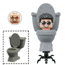 Skibidi Toilet Man Building Blocks MOC City KDL818 House Accessories Titan TV Monitor Speakman Figures Toys For Birthday Gift