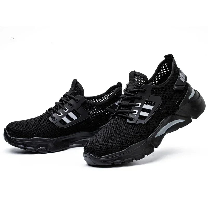 Safety Shoes Work Shoes Steel Toe Men Puncture-protective Work Boots Indestructible Safety Lightweight  Sneakers Safety Shoes