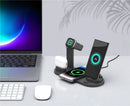 7 in 1 Wireless Charger Stand Pad For iPhone 17 16 15 14 13 12 Apple Watch Airpods Pro iWatch 8 7 6  Fast Charging Dock Station