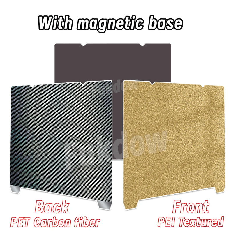 For Ender 3 v3 se/KE Build Plate PET PEO PEY H1H For Creality K1/ K1C PEI Honeycomb Build plate 235 x 235 build plate magnetic