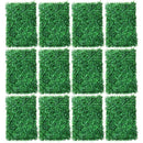 12Pcs 60x40cm Artificial Hedge Screen Privacy Fence Faux Plant Leaves Panels Boxwood Grass for Home Garden Decor Yard Wall Decor