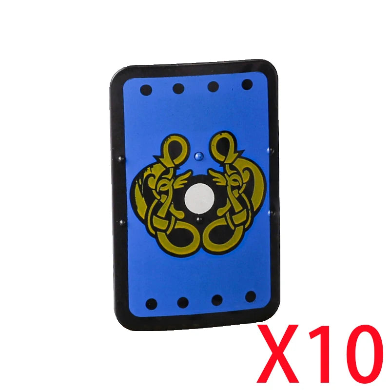 WWII Military Building Blocks Accessories Soldier Figures Weapons Box Rifle Submachine Gun AKM Shield Mini Brick Toy K003 Gift