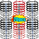 2024 Red Evil Eye String Bracelet for Lovers Protection Lucky Amulet and Friendship Handmade  Braid Rope Wristband Jewelry Gifts