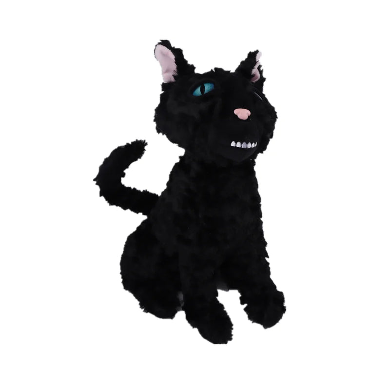 35cm Coraline Cat Plush Cartoon Anime Related Plush Toys Black Cat High Quality Full Filled Plush Toy Birthday Halloween Gift