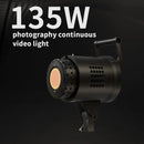 135W Photography LED COB Video Light  Daylight-Balanced Sun Lamp for Portrait Flash Studio Accessories Youtube Live
