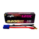 CNHL 2S 3S 4S Lihv Battery 7.6V 11.4V 15.2V 8200mAh 9000mAh 120C HV HardCase With EC5 Plug For RC Car Boat Airplane Truck Truggy