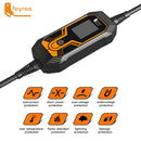 feyree Portable EV Charger Wallbox Type2 Cable 32A 7KW with CEE Plug EVSE Type1 Charging Box j1772 Adapter for Electric Vehicle