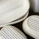 Oval Banneton Brotform Baking Supplies Bread Fermentation Baskets Portable Bread Fermentation Baskets Bowl Woven Kitchen Gadgets
