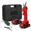 800W Cordless Electric Pruning Shears Electric Pruner Garden Scissors Tools Secateur 21V Rechargeable Battery Pruning Shears