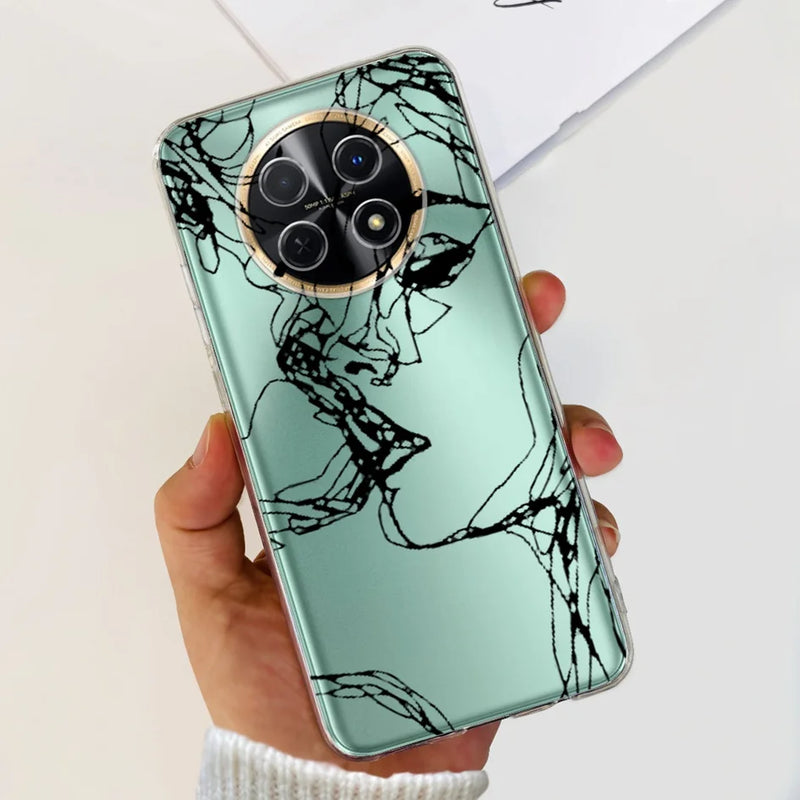 For Cover Huawei Nova Y91 Phone Case STG-LX1 STG-LX2 Silicone Transparent Capa Soft Coque For Huawei Nova Y91 Y 91 NovaY91 Funda