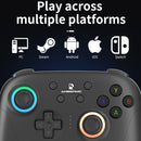ANBERNIC RG P01 Gamepad Wireless Gaming Controller Hall Trigger Joystick Macro Key RGB Breathing Light For Switch PC Android IOS