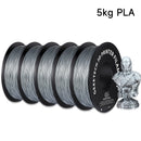 Geeetech 5Kg Standard PLA Filament 1.75mm 3D Printer Plastic Material, Accuracy 0.03mm, multiple colour, Fit Most FDM Printer