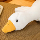 50/130CM Heiß Gans Plüsch Stofftier Weich Ente Schlaf Kissen Sofa Kissen Kinder Freundin Geburtstagsgeschenk