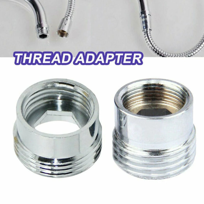 Faucet Aerator Connector Tap Metal Adaptor Thread Water Saving Kitchen Tap Aerator Connector Bathroom Accessories