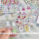 Sylvanian Families Easter Bunny Reindeer Panda Animal Stickers Gift Children's DIY toy stickers Pack Waterproof