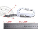Multifunktionaler Outdoor Klappwerkzeug Karabiner Wander Camping Säge Messer Haken Schnalle Karabiner