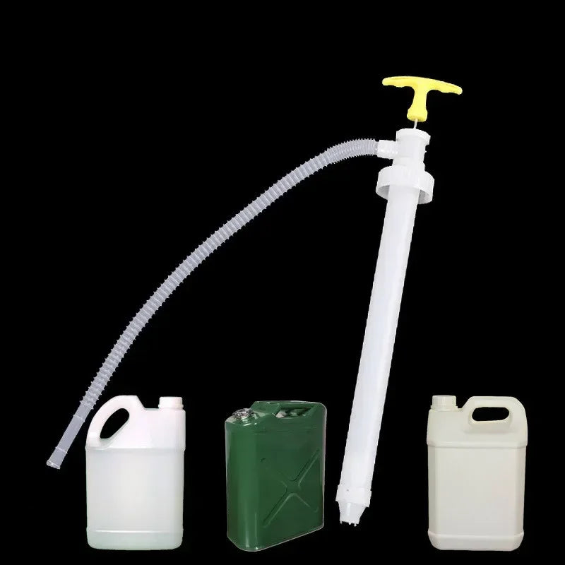 Manual Liquid Transfer Pump Oil Well Press Pump Head Pipe Special Pumping Hand Fuel Pumps for Oil Drum Backflow Prevention Tools