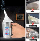 Car Headlight Restoration Polish Liquid Polymer Evaporator Garage Tools Car Headlight Renovation Repair Scratch Remover