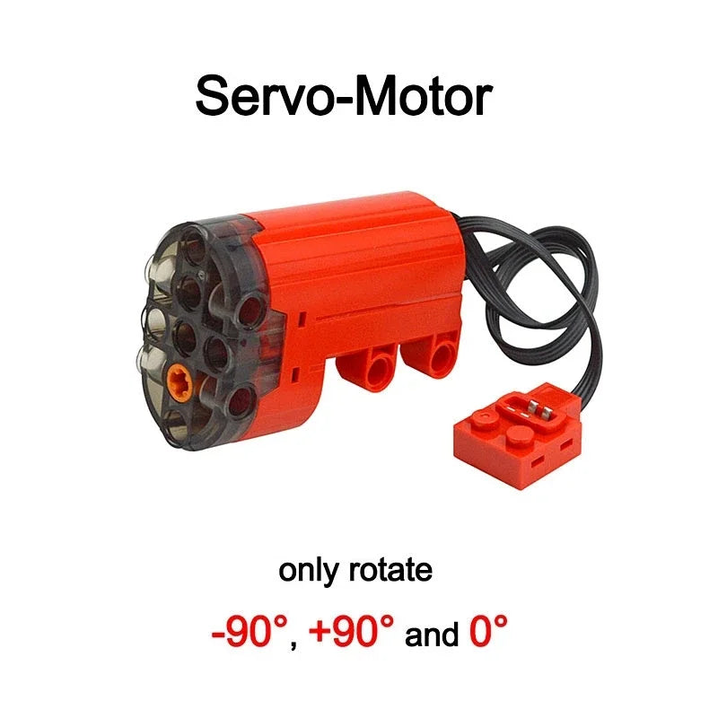 Mini Motor Micro Motor Building Blocks Power Group Module Engine Car Bricks PF Technical Toy for C61018 C61019 Leduo Parts