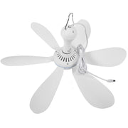 The Canopy Breeze | DC 5V USB Ceiling Fan, 6 Detachable Blades