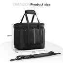 Carrying Case for Anker SOLIX C1000 Portable Power Station Bag Waterproof Anti-drop with Shoulder Strap & Handle Storage Case