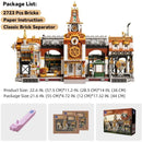 Creative Expert Modular Buildings MOC 85007 Steampunk Railway Station Model 2788PCS Building Blocks Brick Puzzle Toys Kids Gift