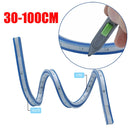1PC Flexible Curve Ruler Drafting Drawing Tool Snake Shaped Ruler Flex Curved Ruler Quilting Plastic School Office Supplies 30cm