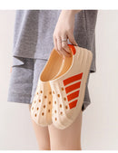Men's Women's Slippers Summer Breathable Sandals Non Slip Outdoor Couples Shoes EVA Home Orginal Thick Shoes Fashion Beach Soft