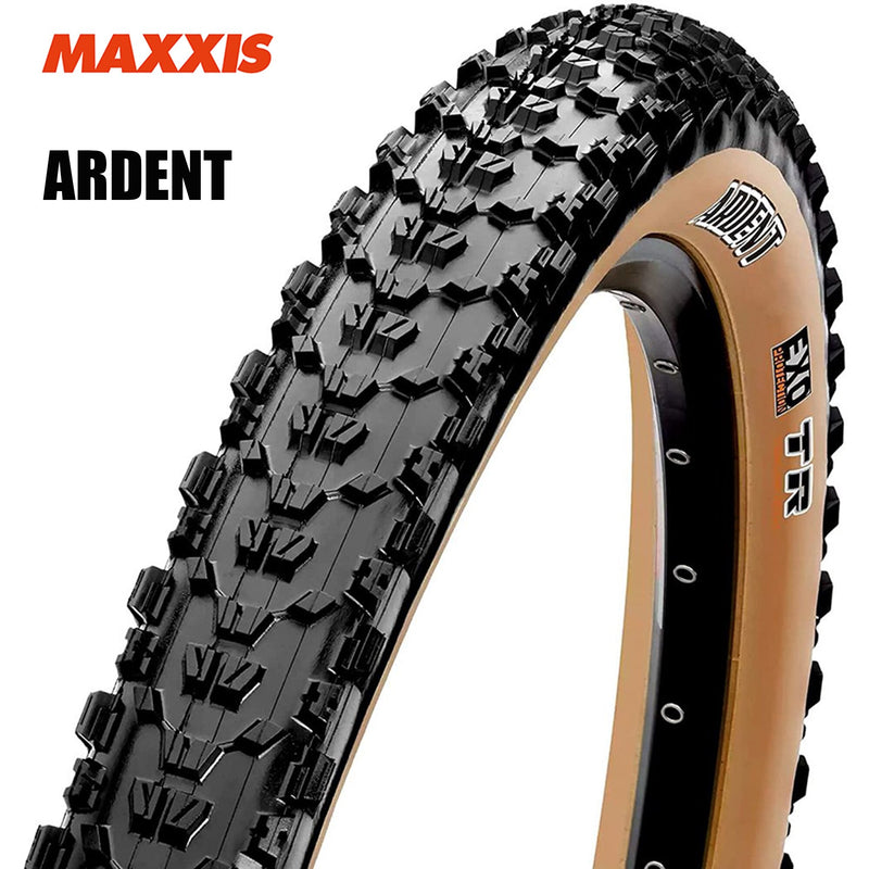 2PCS MAXXIS ARDENT 29×2.25 MTB BICYCLE TIRES 26/27.5/29 inches EXO/DC/TR Black/Dark Tanwall Folding/Tubeless Ready BIKE TIRES