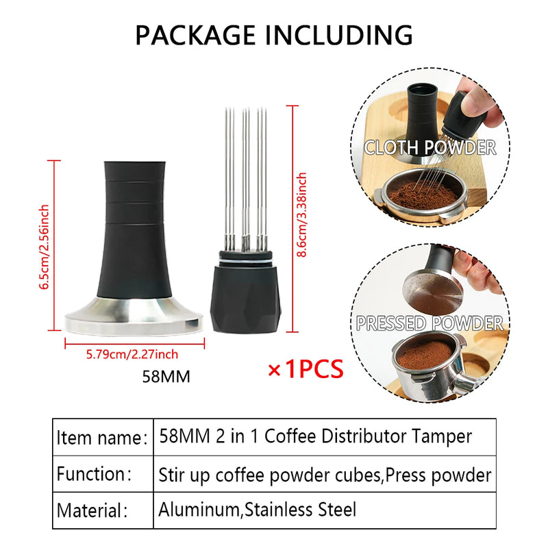 Coffee Tamping Station All in One Coffee Tools Holder Coffee Tamping Station Hammer Hanger Storage Rack For Home Restaurant Cafe