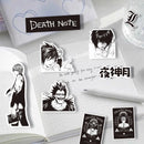 65PCS Anime Death Note Stickers Black White Decals Decoration DIY Scrapbook Luggage Laptop Bike Suitcase Car Graffiti Toys