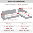 Thicken Waterproof Jacquard Sofa Cover for Living Room Thick Sofa Cover 1/2/3/4 Seater L-Shaped Corner Sofa Cover