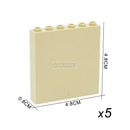 MARUMINE MOC Build Block Part Window Glass House Transparent Wall Panel 87552 87544 60581 87543 59349 Creative Brick Accessories