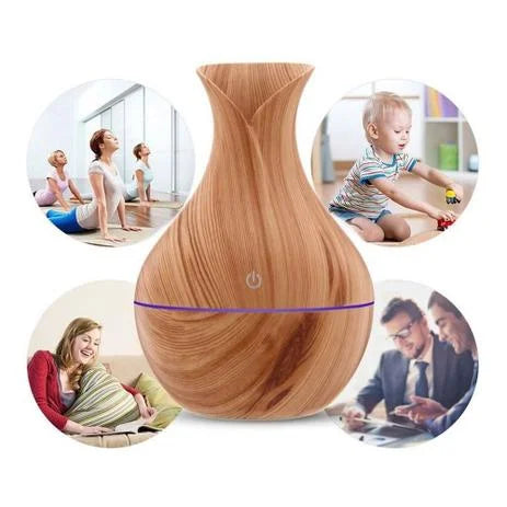 Air Diffuser Usb Flavor Humidifier With Led + Promotion