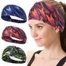 Sports Headbands for Men Women Moisture Wicking Workout Headband Sweatband Headwear for Running Cycling Football Yoga Hairband