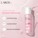 LAIKOU Portable Makeup Remover lashes Cleansing Liquid Water Lip Eye Gentle Care Make-Up Travel Skin Remover Face Skincare 100ml